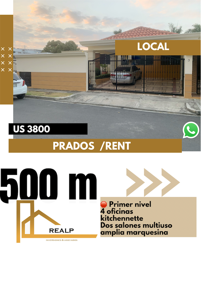 oficinas y locales comerciales - Casa con fines comerciales los prados 0