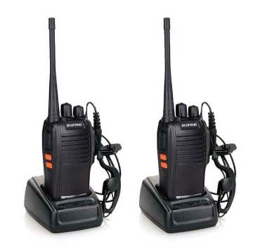 otros electronicos - RAdios de comunicación kit completo BF-777plus BF-E90 2