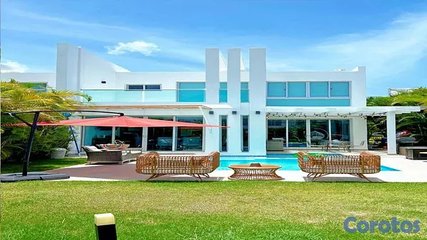 casas vacacionales y villas - Playa Nueva Romana Villa amueblada 1