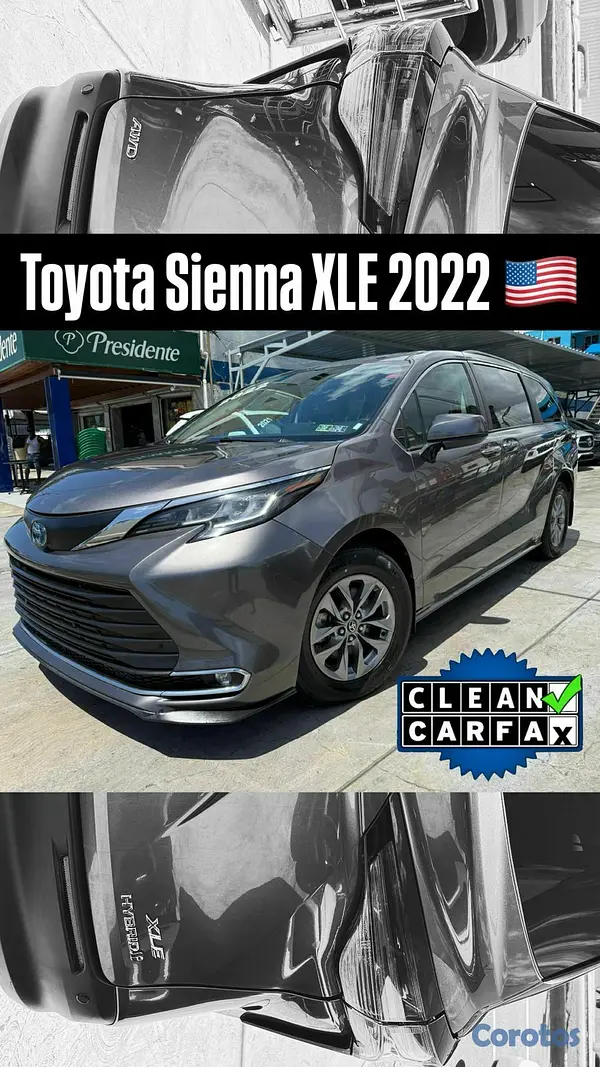 otros vehiculos - TOYOTA SIENNA XLE 2022 1
