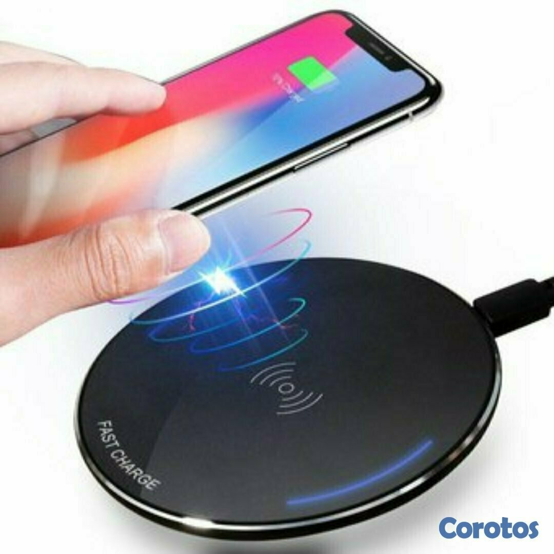 celulares y tabletas - CARGADOR INALAMBRICO KLIPX HALO,CIRCULAR, 10 WATTS,CERTIFICACIÓN QI,PARA CELULAR 2