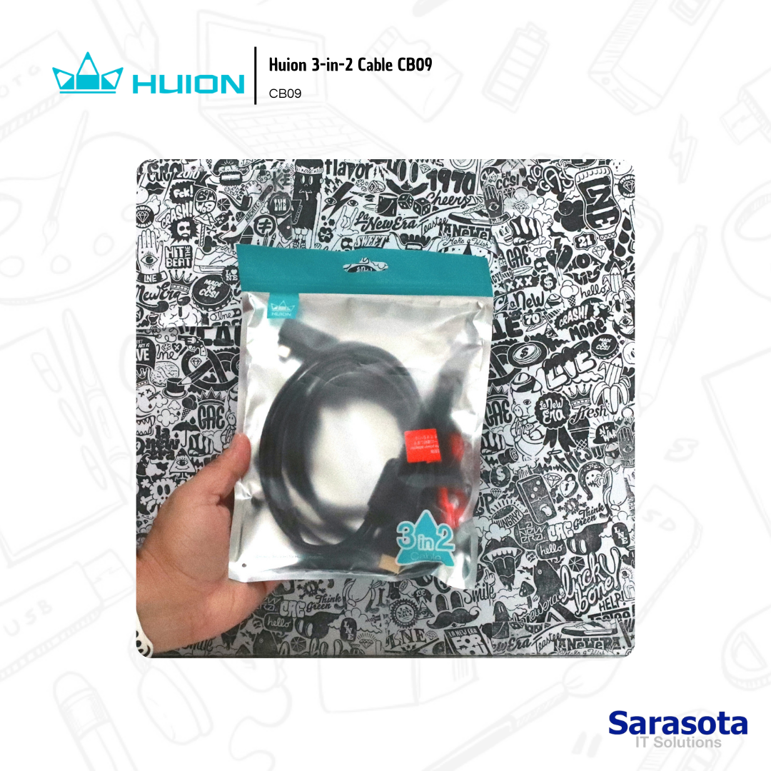accesorios para electronica - Huion 3-in-2 Cable CB09 1
