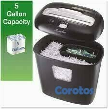 computadoras y laptops - TRITURADORA DE PAPEL SWINGLINE EX10-05, CAPACIDAD DE CORTE MANUAL 10 HOJAS  2