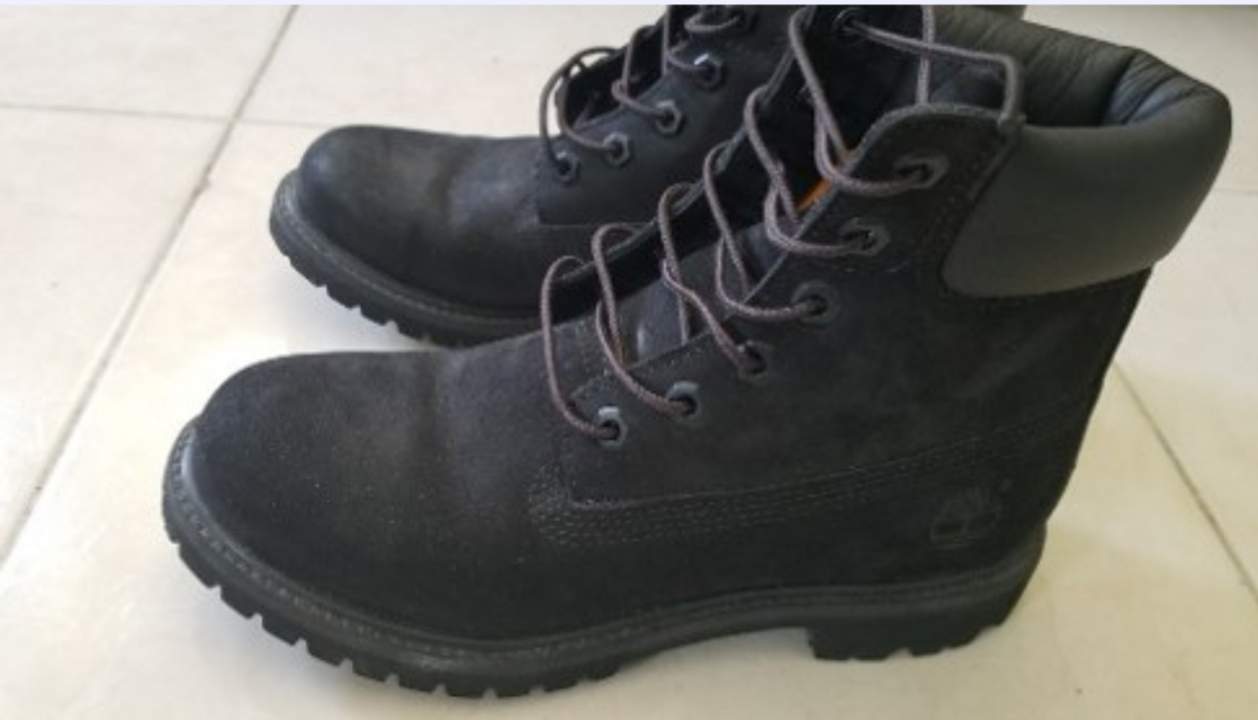 zapatos para mujer - Botas Timberland negras