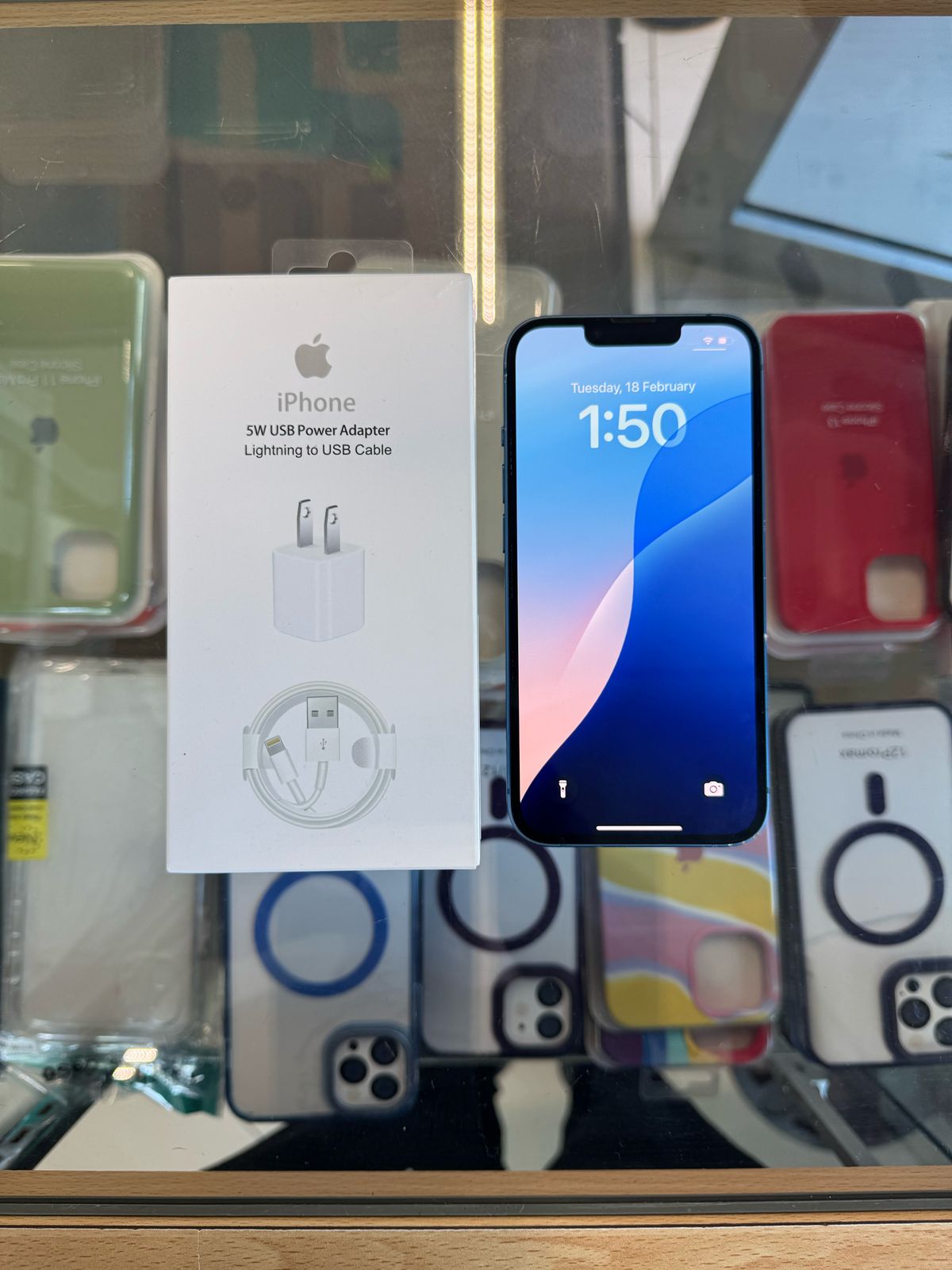 celulares y tabletas - Iphone 13 azul 128 GB Desbloqueado. 0