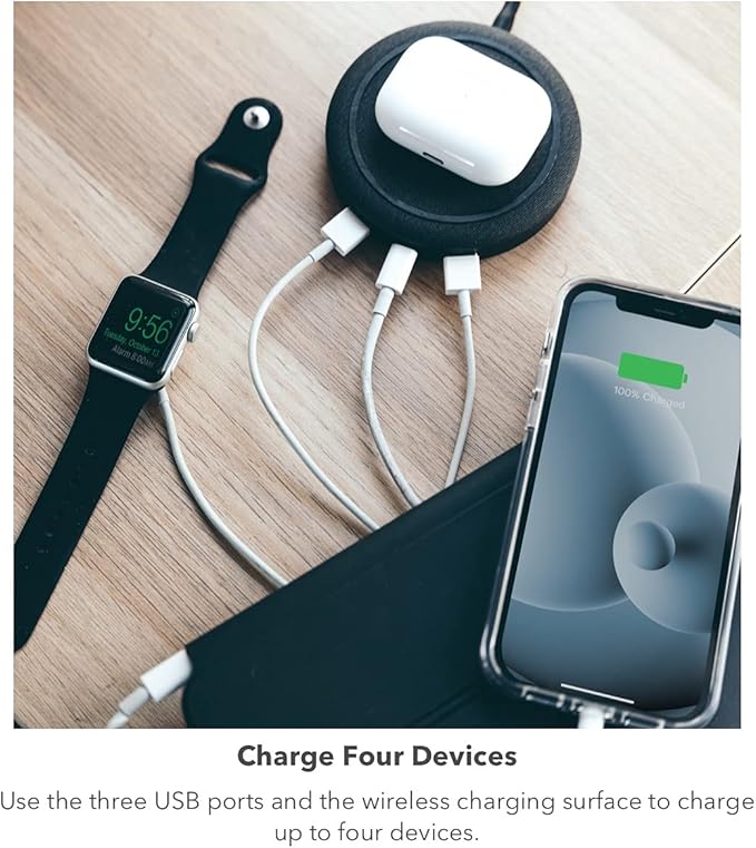 accesorios para electronica - CARGADOR INALAMBRICO CARGA RAPIDA MOPHIE  1