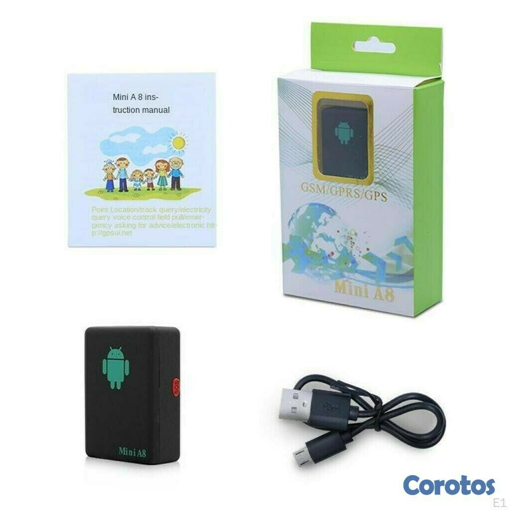 accesorios para electronica - Rastreador GPS portátil Mini A8 2