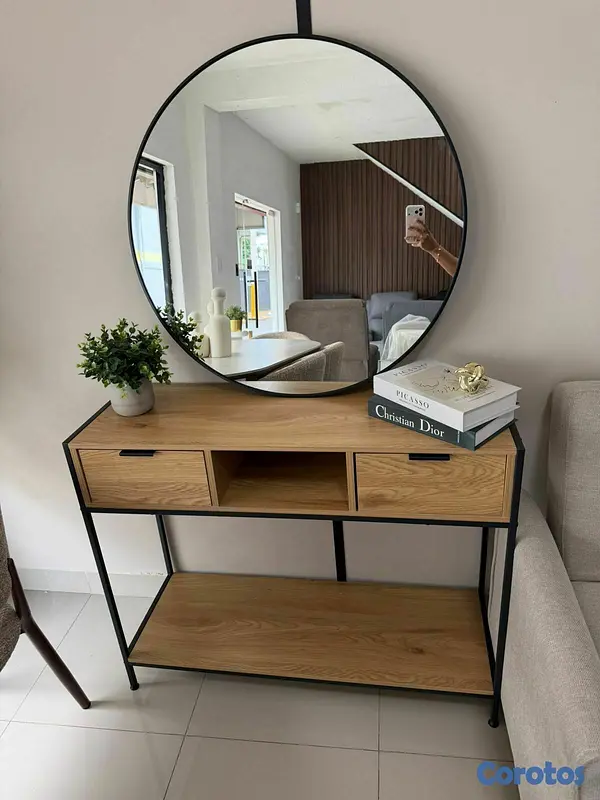 muebles y colchones - REPISA Y ESPEJO  2