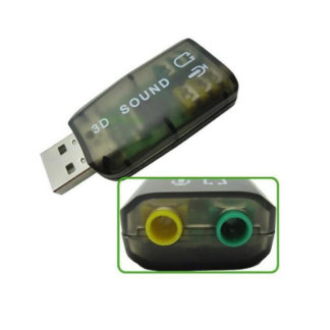 computadoras y laptops - ADAPTADOR DE SONIDO AGILER USB  5.1 (AGI-1130)  2