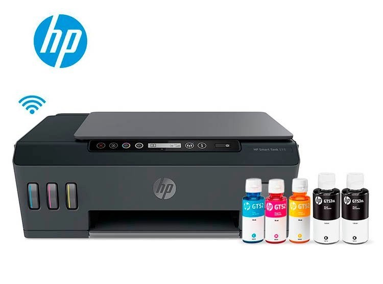 impresoras y scanners - MULTIFUNCIONAL HP SMART TANK 515 -CON BOTELLA DE TINTA DE FABRICA