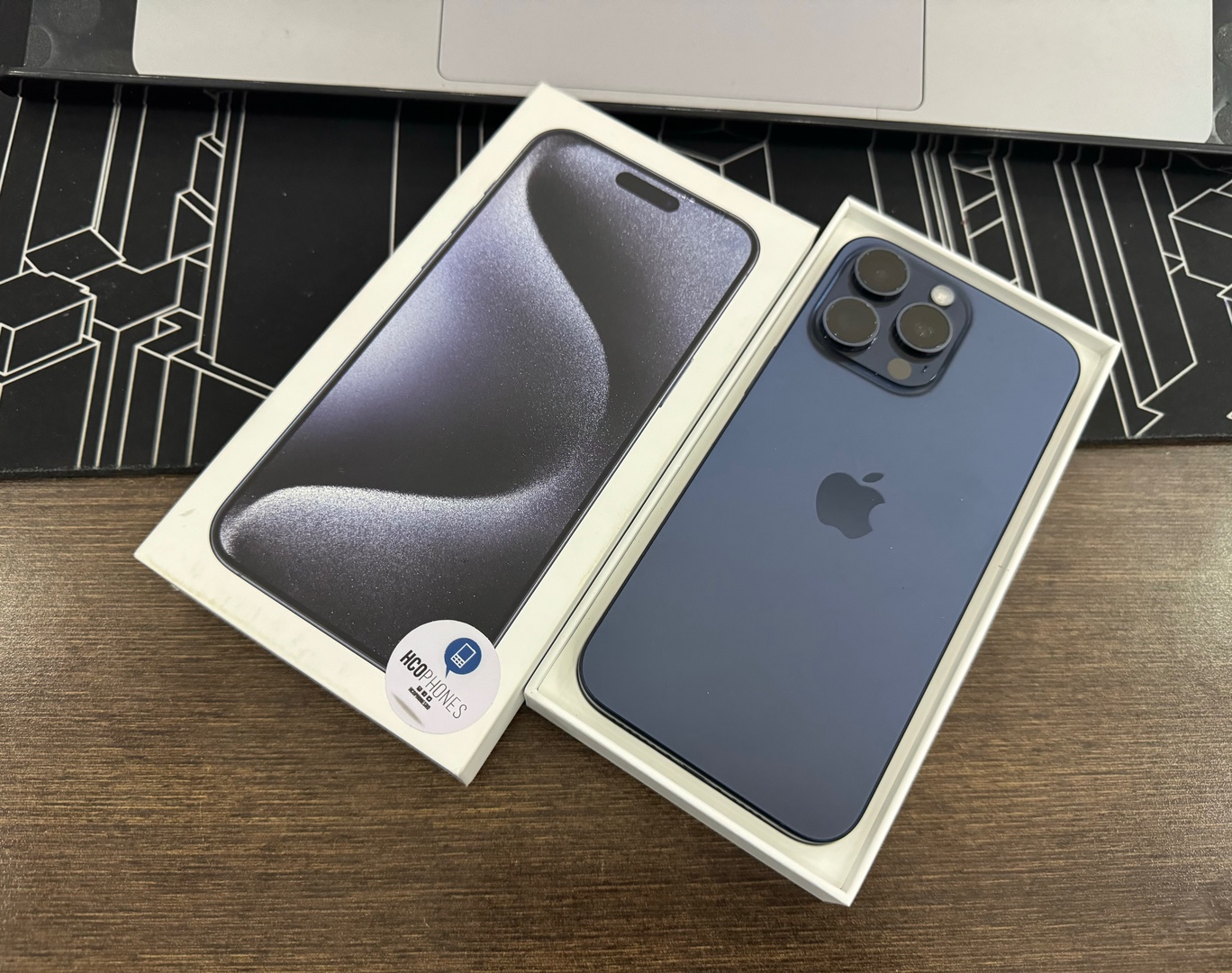 celulares y tabletas - iPhone 15 Pro Max 256GB Blue Titanium Usado como nuevo, Desbloqueado  1