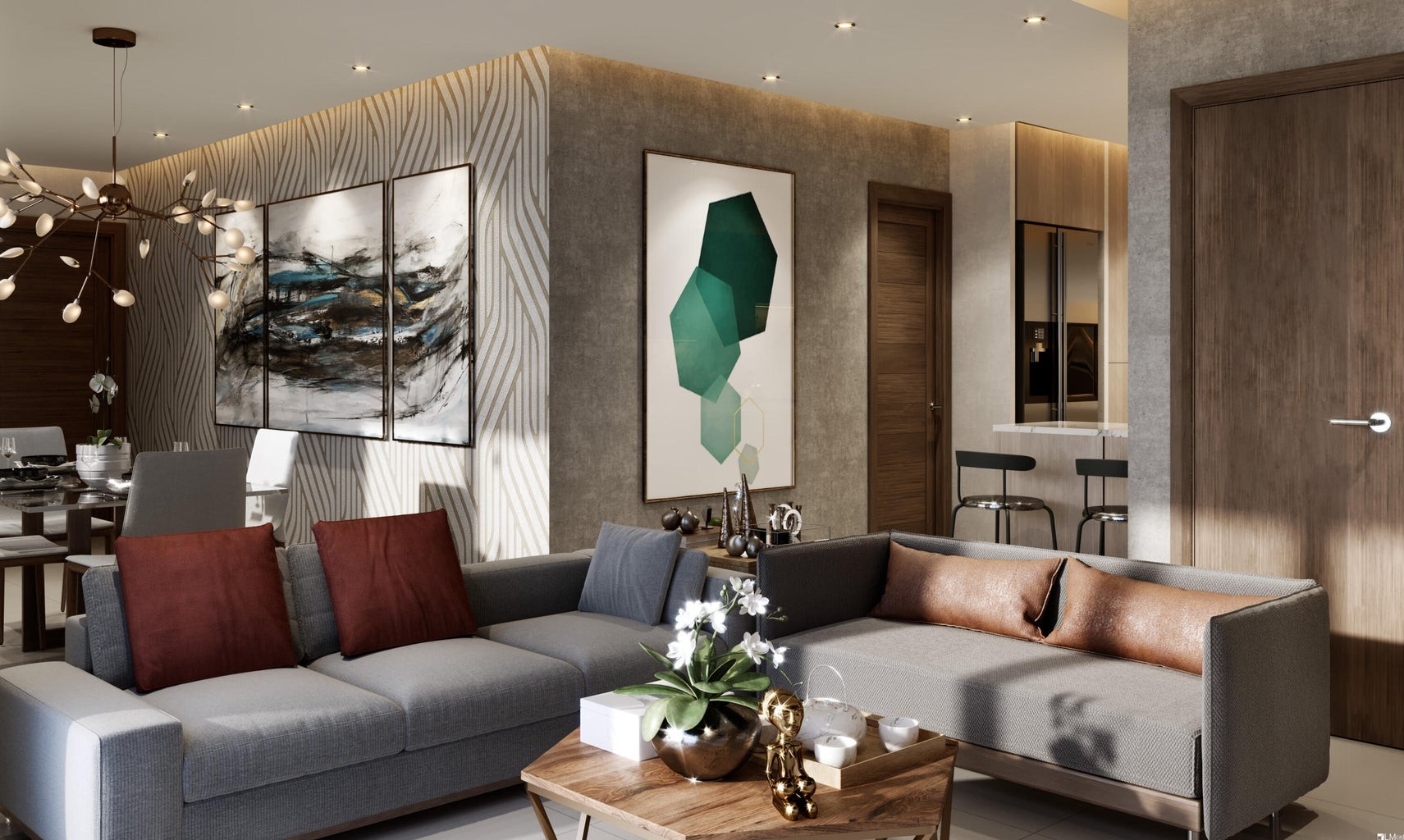 apartamentos - Apartamento en Venta Amueblado de Dos Habitaciones 2