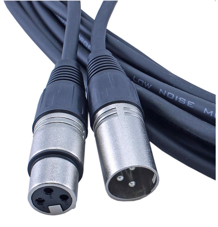 instrumentos musicales - Cables de micrófonos (XLR, 10 pies/3 metros)