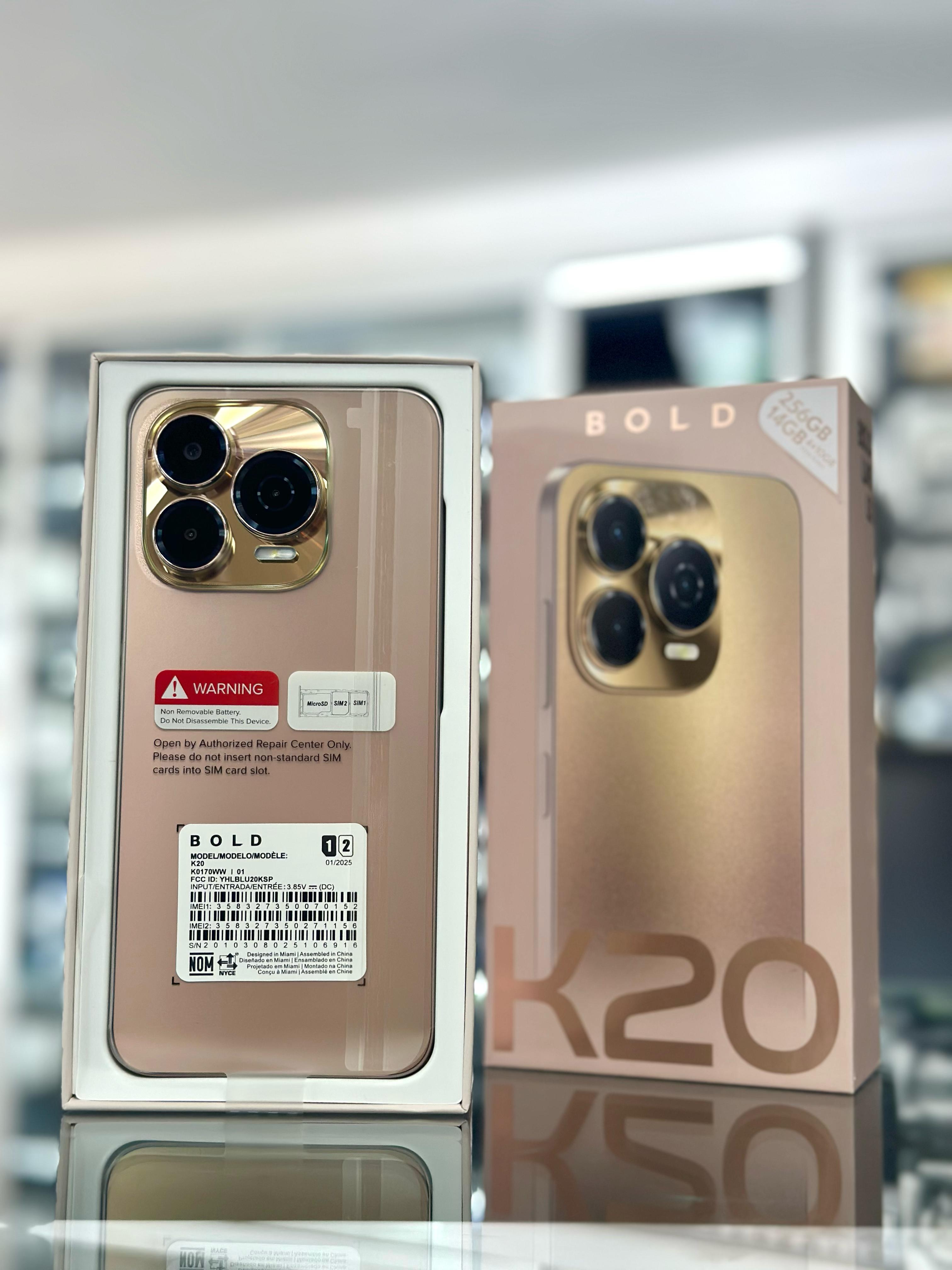 celulares y tabletas - Celular K20 BLU 256GB 1