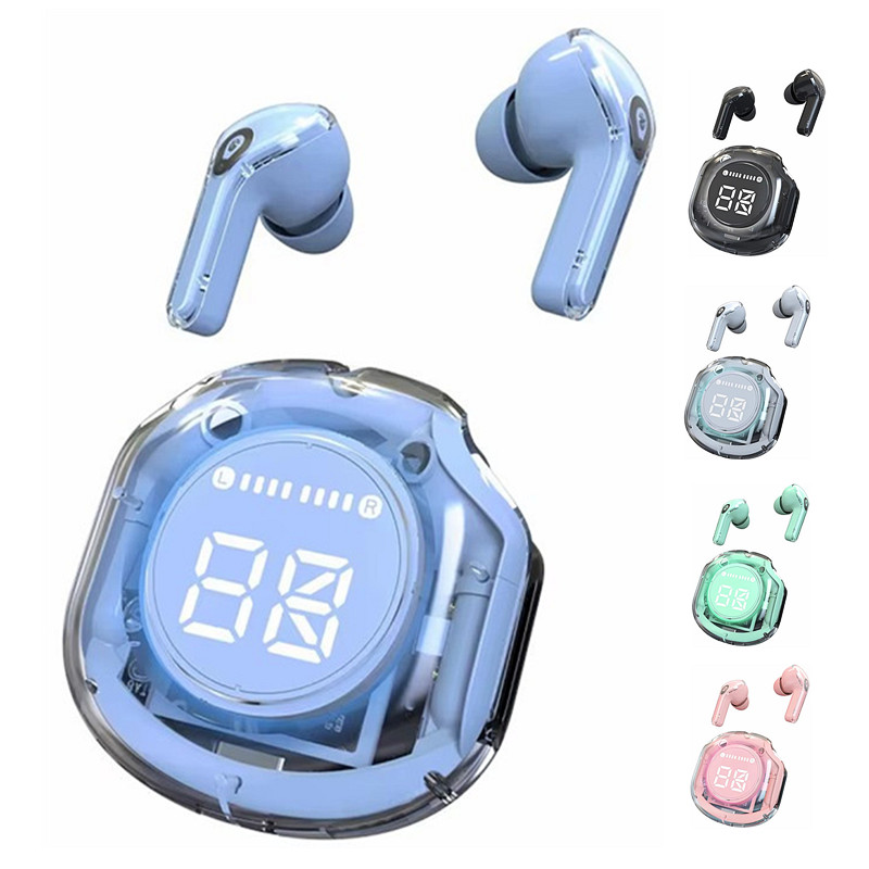 accesorios para electronica - Adifonos Inalámbricos Bluetooth Air31 Transparente 9
