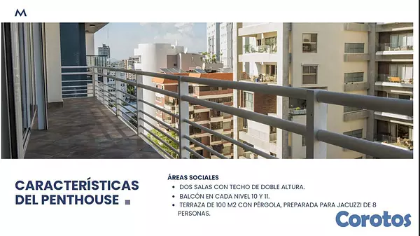 penthouses - Penthouse en Naco Posibilidad de permutas  6