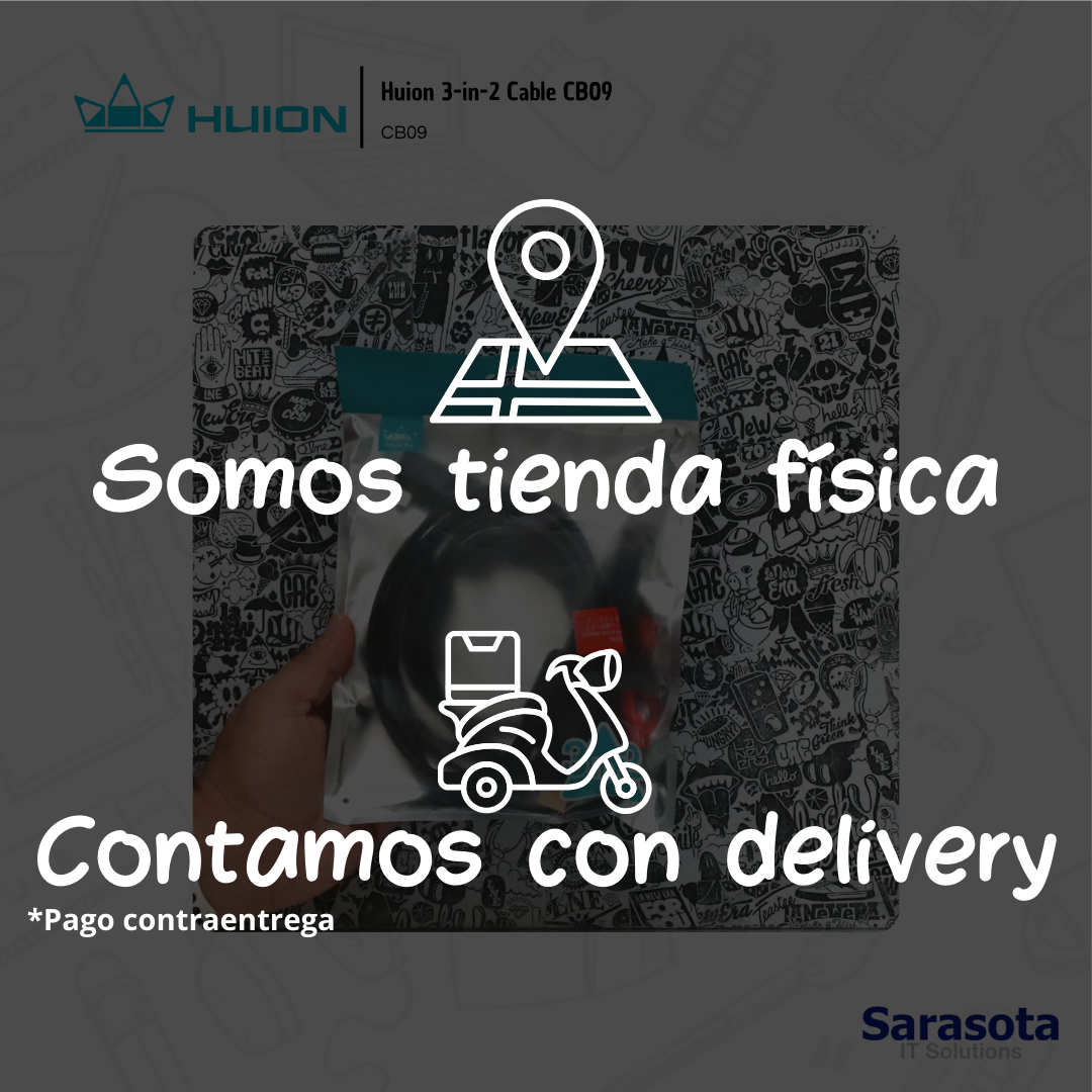 accesorios para electronica - Huion 3-in-2 Cable CB09 2