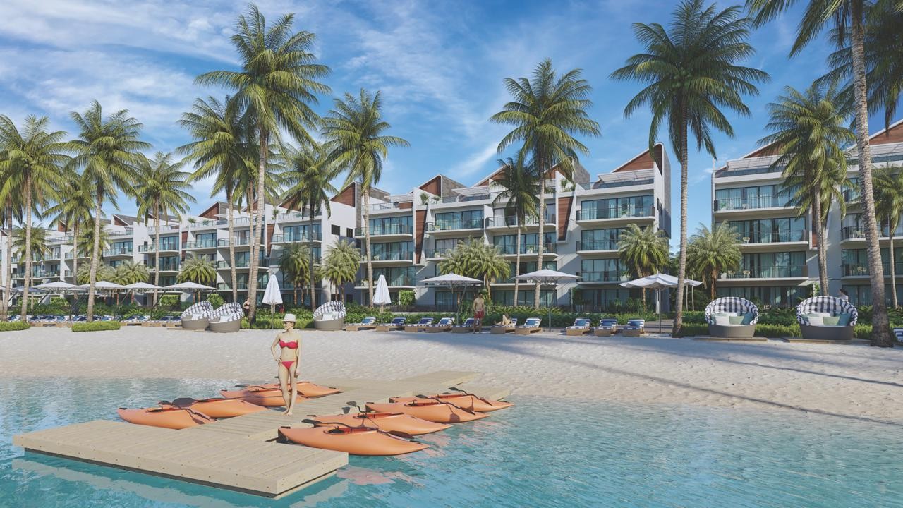 apartamentos - Apartamentos en Punta Cana frente a la playa artificial