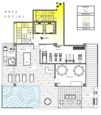 apartamentos - Apartamento en venta Evaristo Morales #24-361 Piso alto, 2 dormitorios, balcón. 3