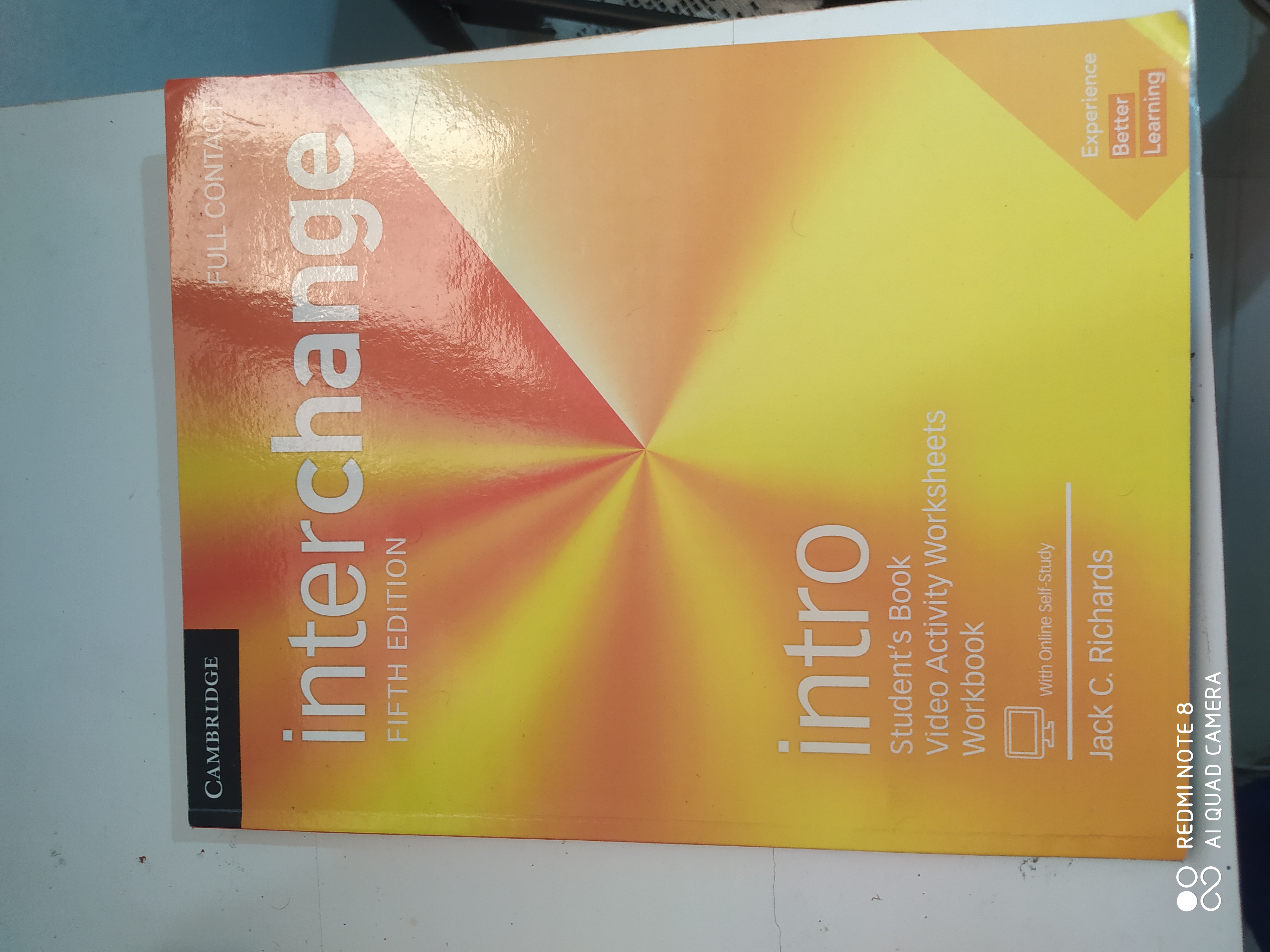 libros y revistas - Libro de inglés Interchange Intro  1
