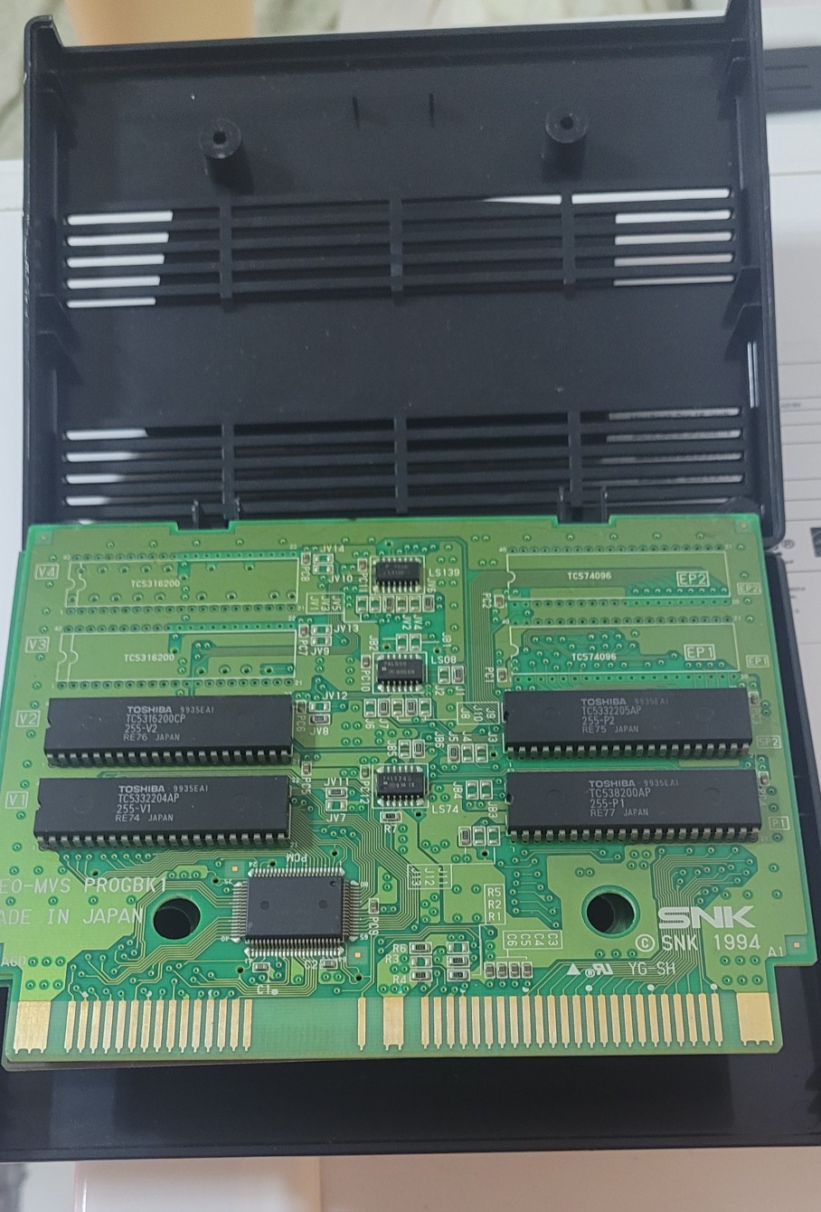 consolas y videojuegos - Neo geo MVS isla Prehistorica 2 Original 2