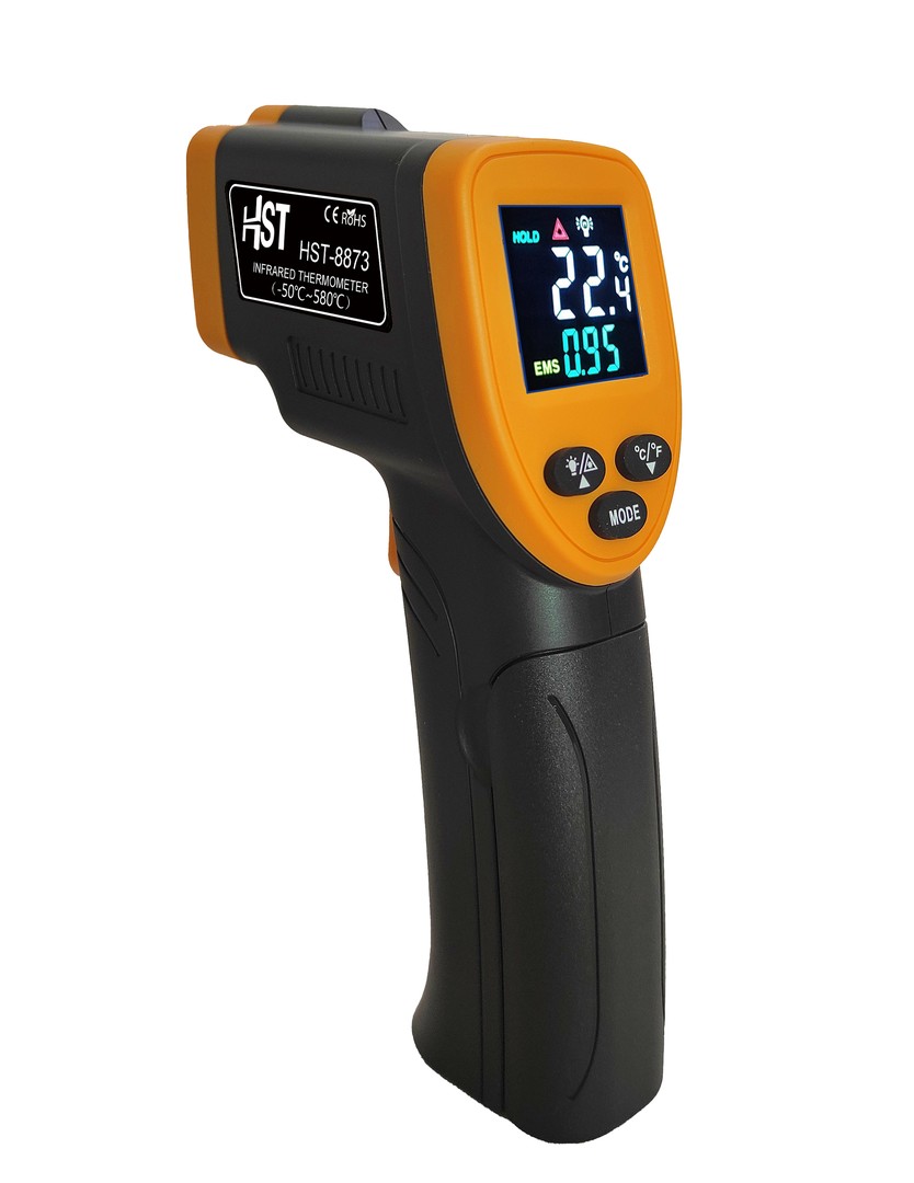 Termometro digital laser infrarrojo Pantalla LCD Portatil 2