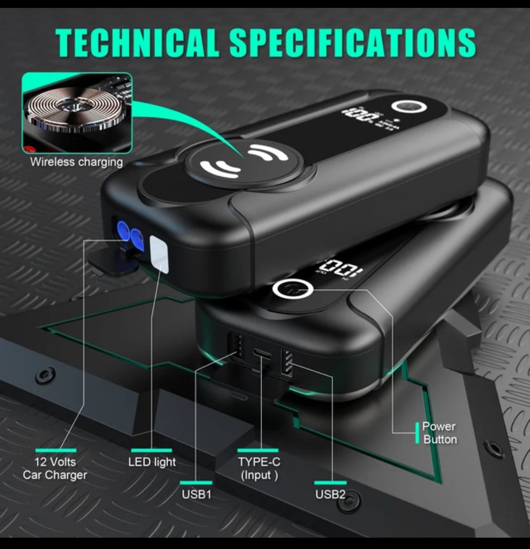 accesorios para vehiculos - Jumper de batería  4