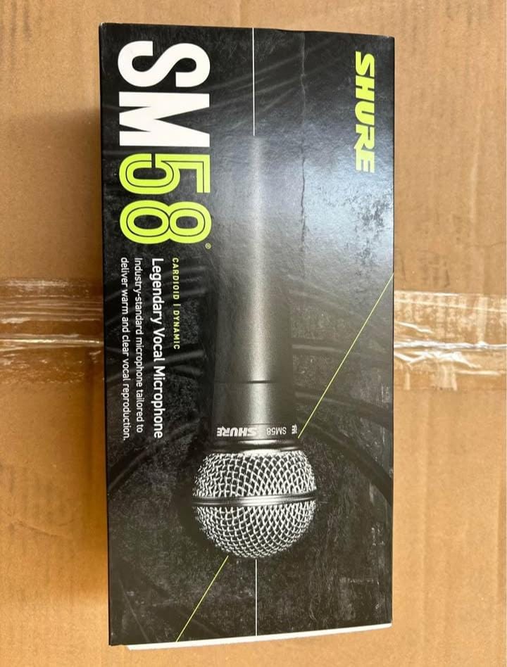 otros electronicos - Micrófonos Shure SM58 nuevos🔥 Contamos concualquiermicrófonoShure paravoz





 1