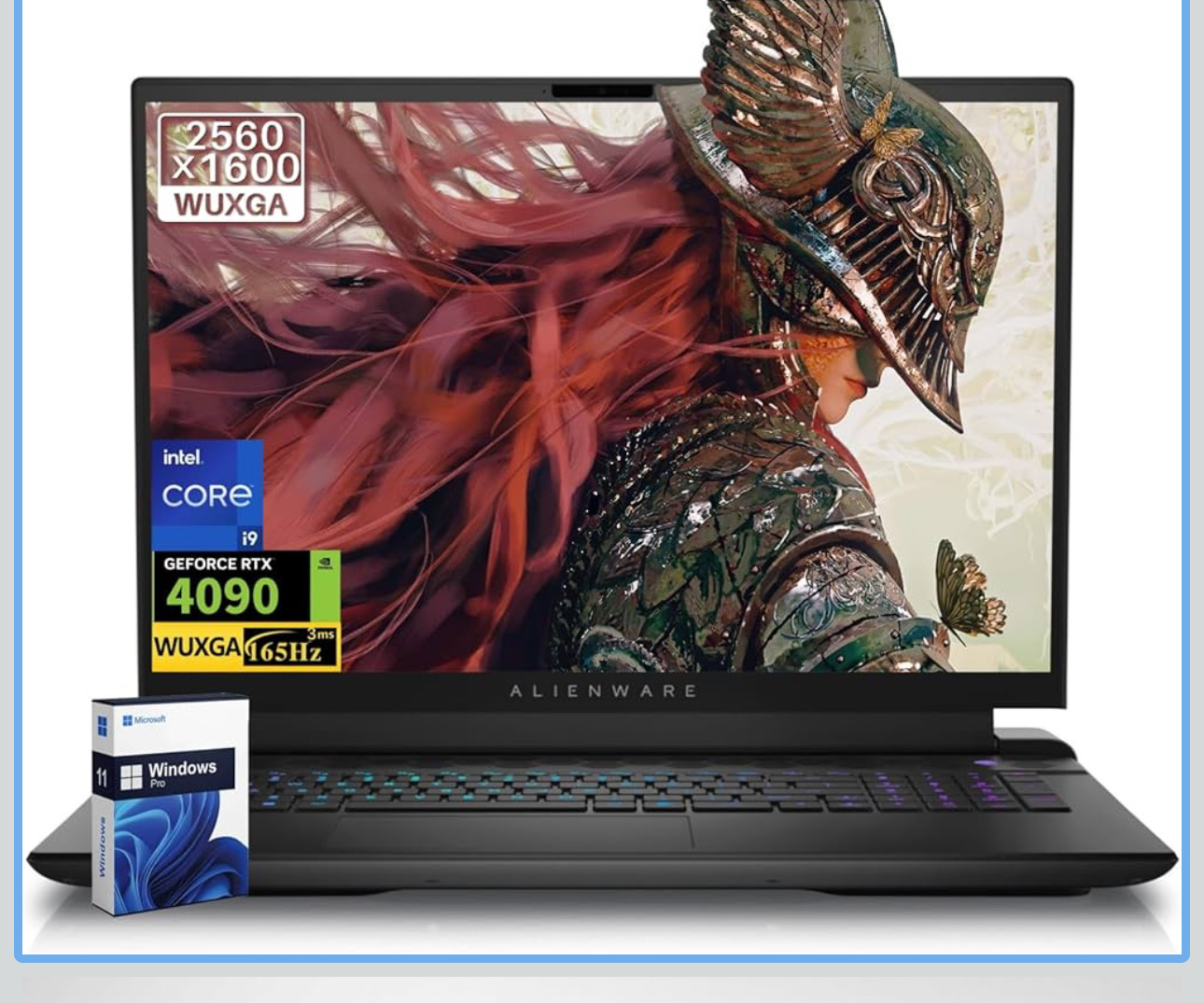 celulares y tabletas - ALIENWARE M18 R2 i9 RTX4090 8TB 64GB DE RAM Nueva Sellada  1