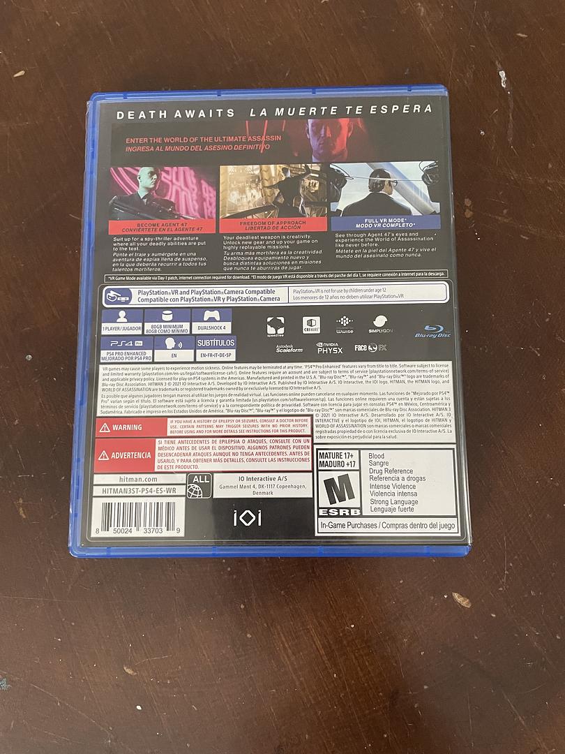 consolas y videojuegos - Hitman 3 PlayStation 4 1
