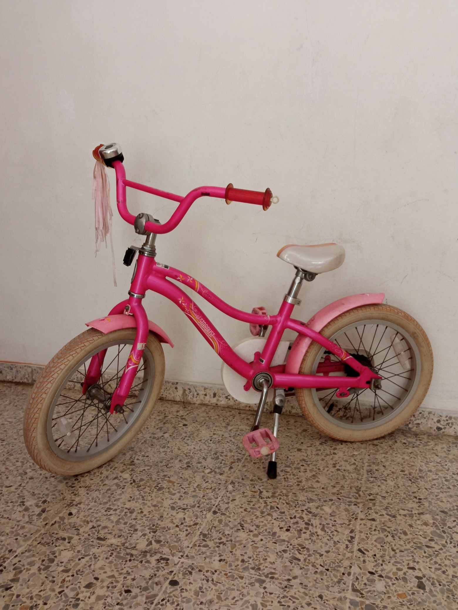 Bicicleta de niña y niño