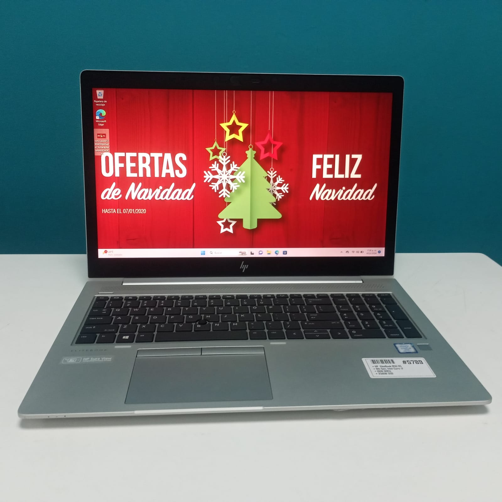 computadoras y laptops - Laptop, HP EliteBook 850 G5 / 8th Gen, Intel Core 