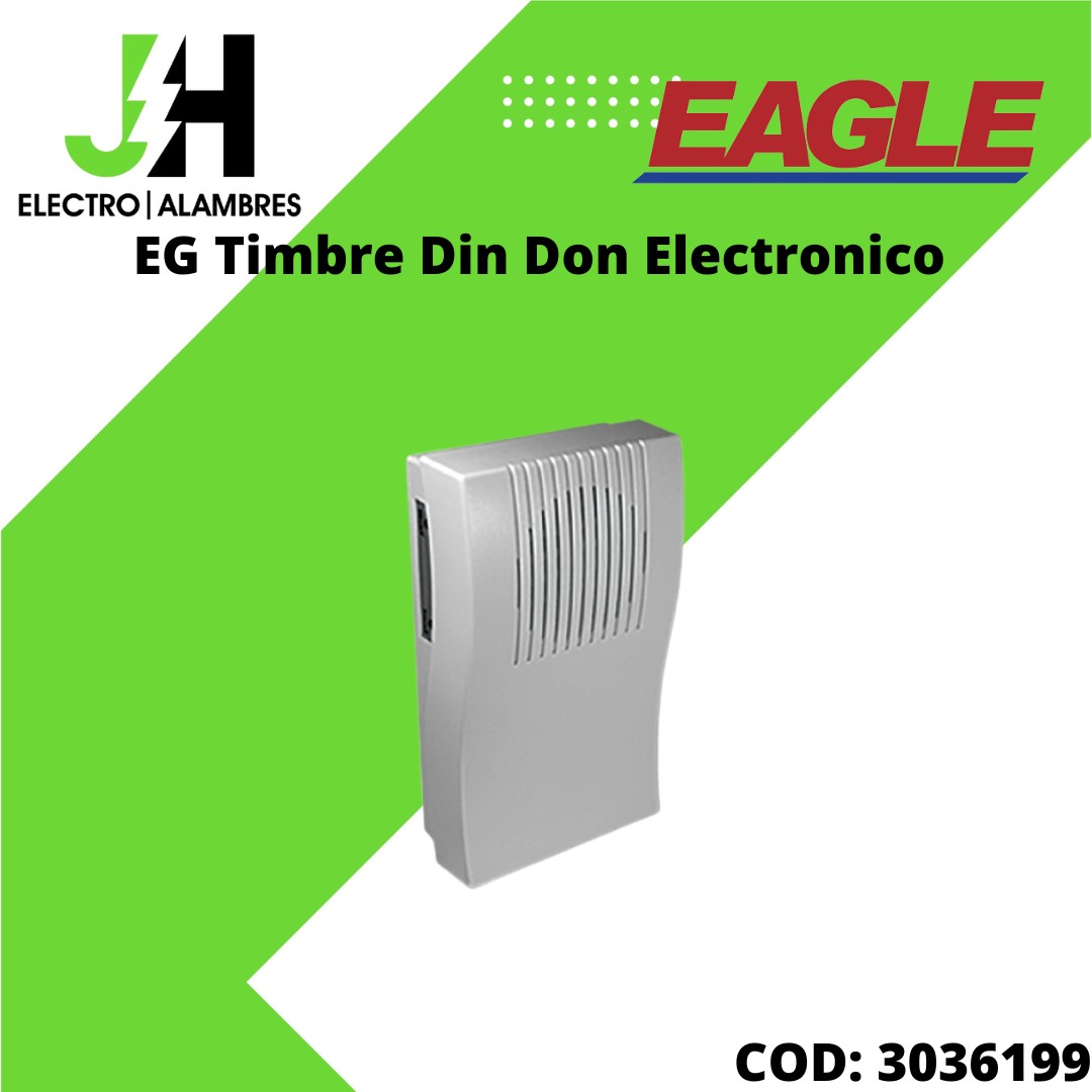  Eagle Timbre Din Don Electrónico
