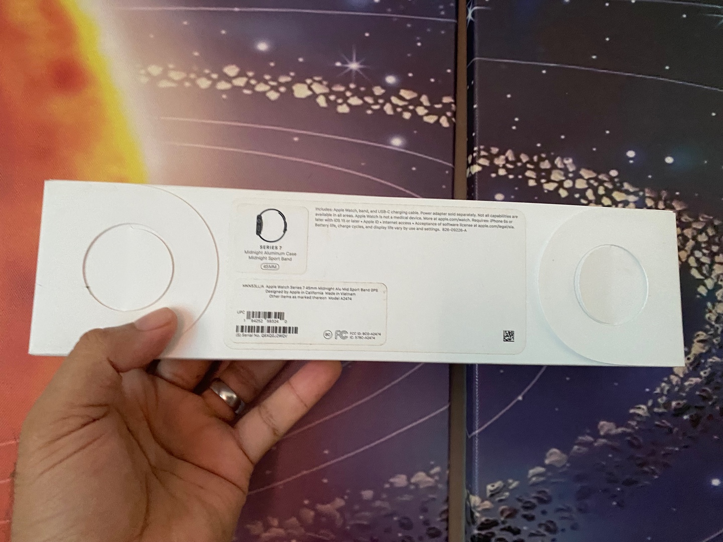 accesorios para electronica - Apple Watch Series 7 45mm Midnigth 