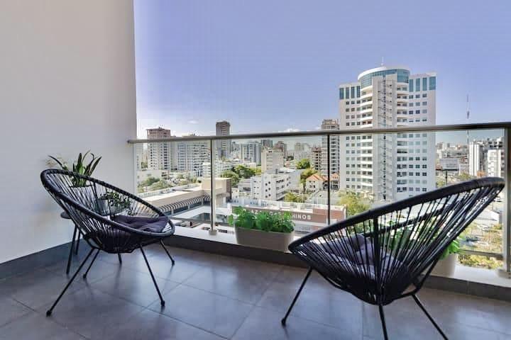 apartamentos - Apartamento Amueblado en Piantini 3