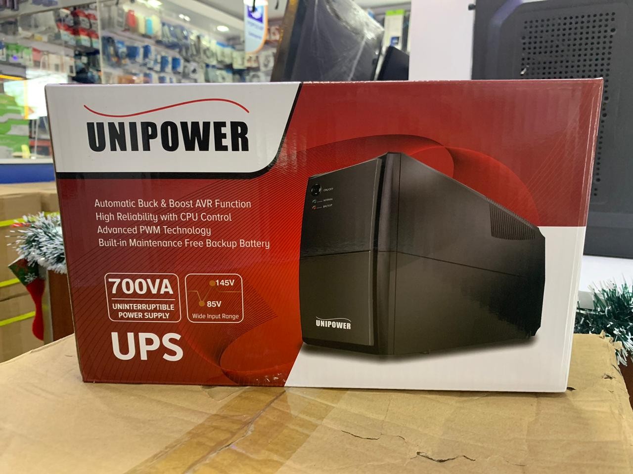 computadoras y laptops - UPS DE 700VA UNIPOWER
