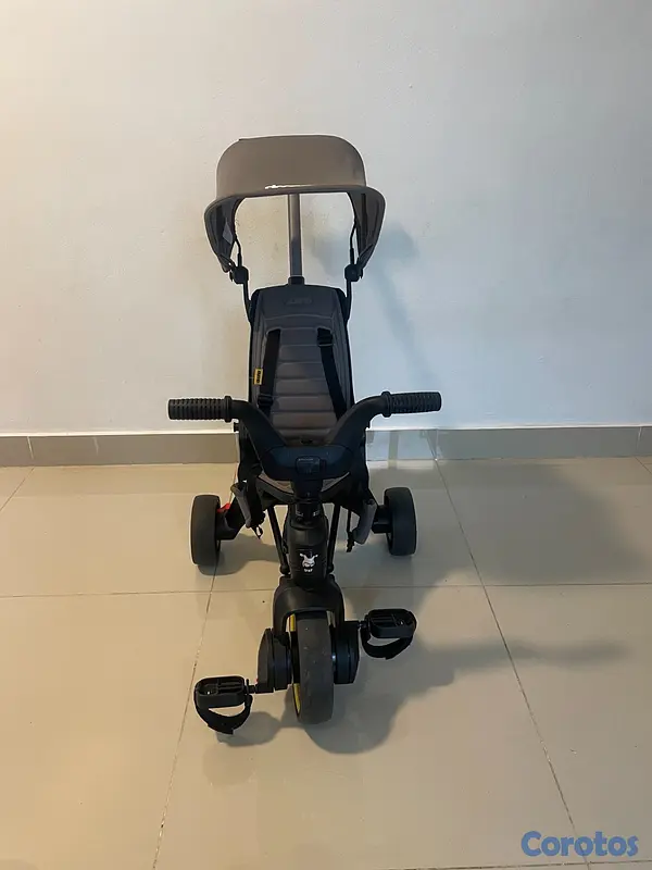coches y sillas - Doona Liki Trike S3 5-en-1 Plegable (Color Gris) – 3