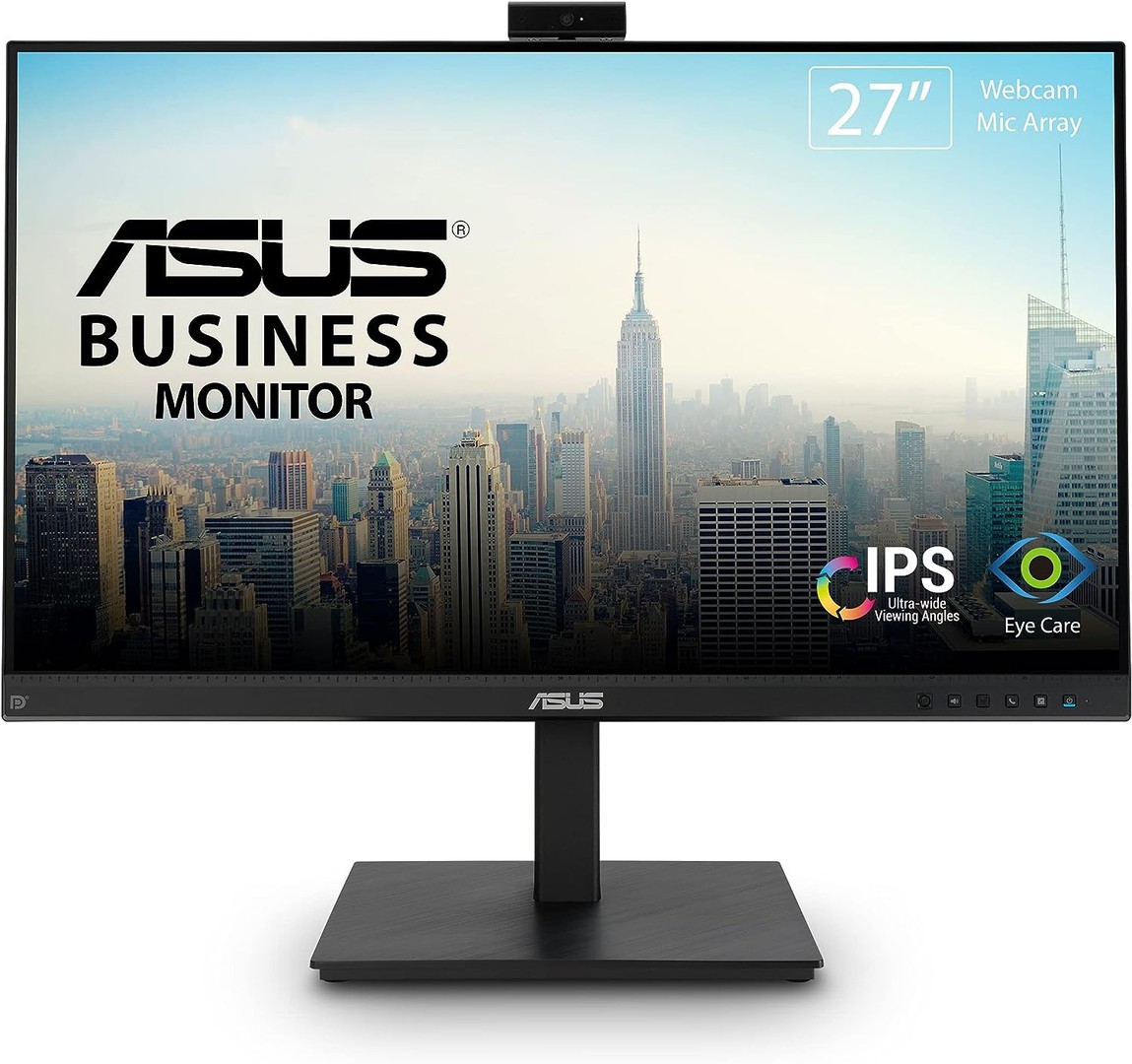 computadoras y laptops - Monitor ASUS BE279QSK 27 pulgadas Full HD IPS 60Hz sin marco cámara web Full HD 1