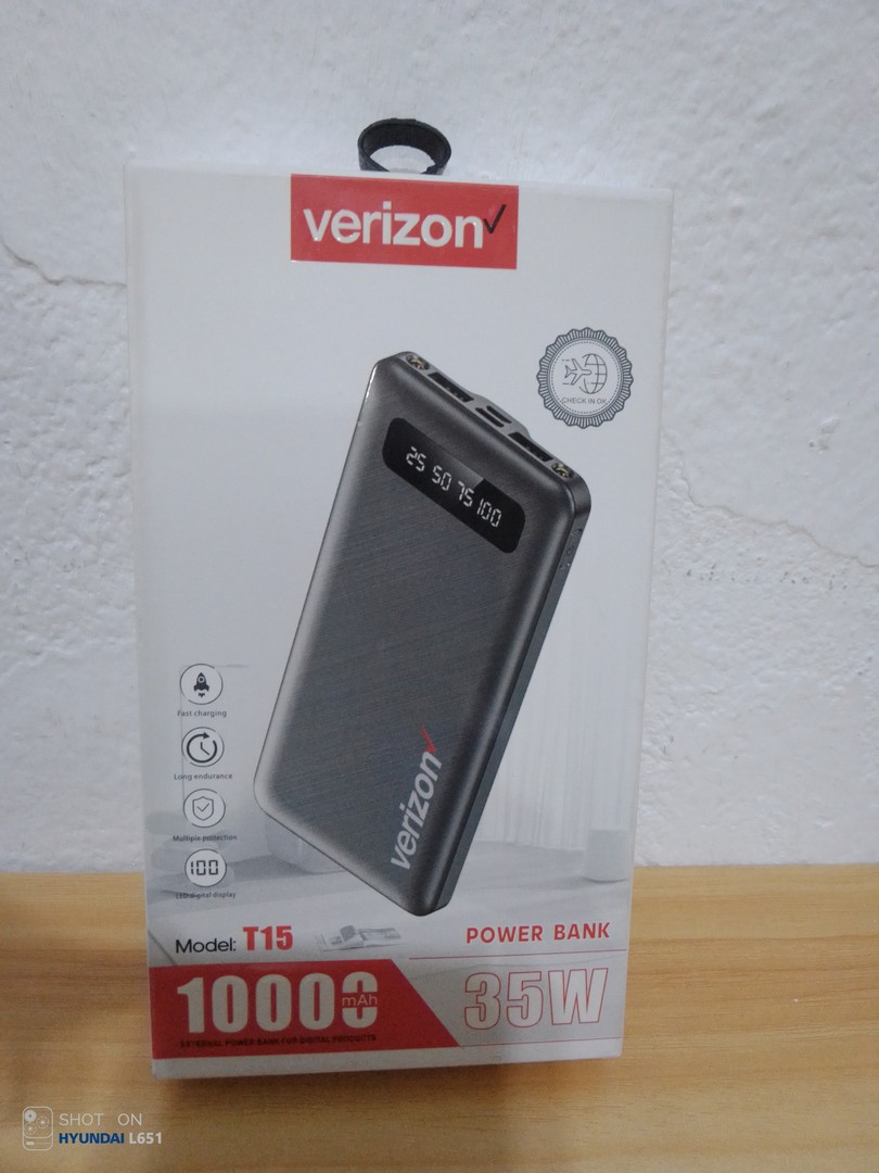 otros electronicos - Power bank verizon -T15 4