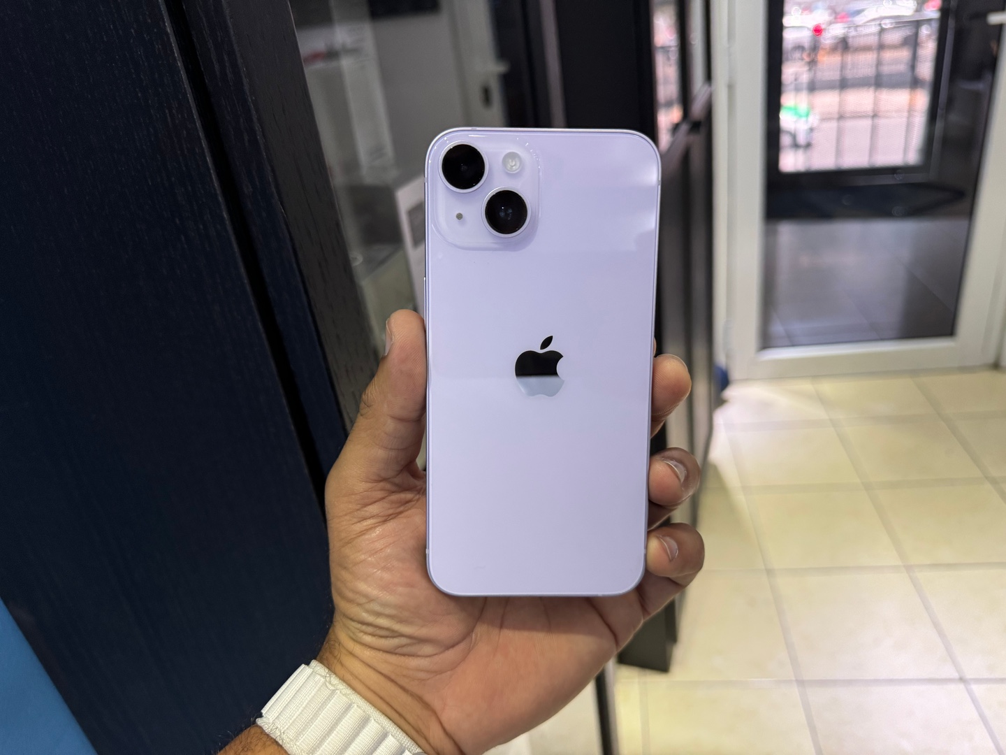 celulares y tabletas - iPhone 14 Regular 128GB Purple Nuevo, Desbloqueado, RD$ 35,995 NEG 1