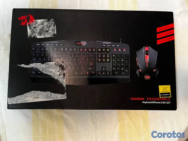 accesorios para electronica - 🔥OFERTA🔥 MOUSE+TECLADO GAMER MARCA REDRAGON  5
