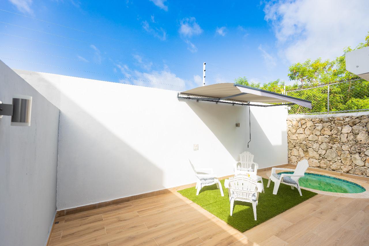 casas vacacionales y villas - 🔵 Villa 2 niveles Amueblada En Punta Cana 