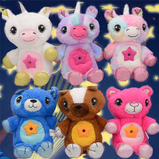 juguetes - Peluches Star Belly Dream Lites Luz Nocturna Varios Modelos Reflector  4