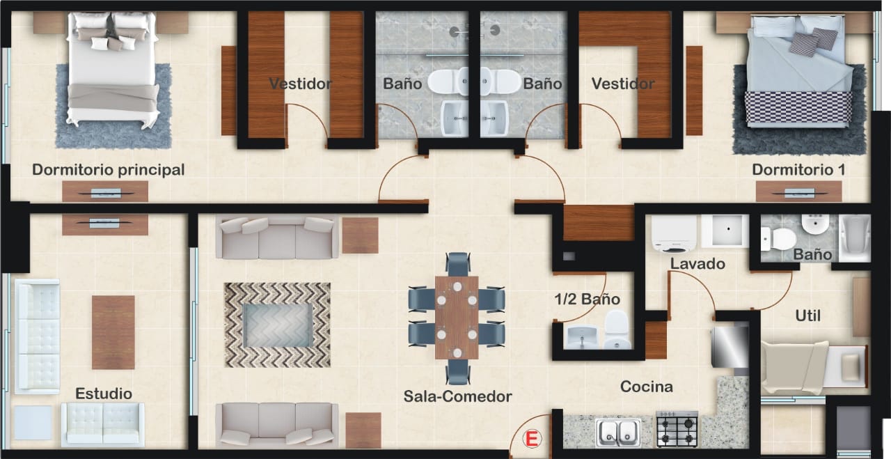 apartamentos - Apartamento  6
