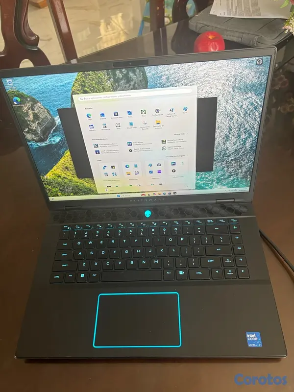 computadoras y laptops - Alienware M16 R2 intel ultra 7 155H rtx 4060 1tb 16gb ram ddr5 8