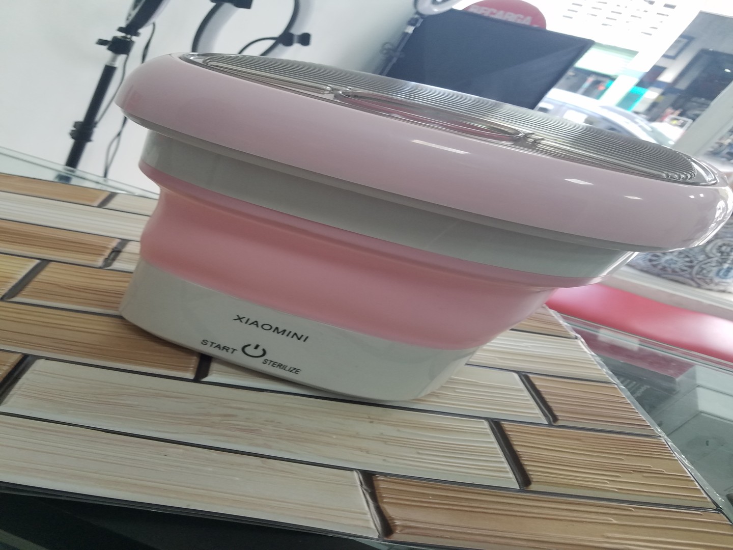 otros electronicos - Mini lavadora portatil, capaz de esterilizar la ropa 4