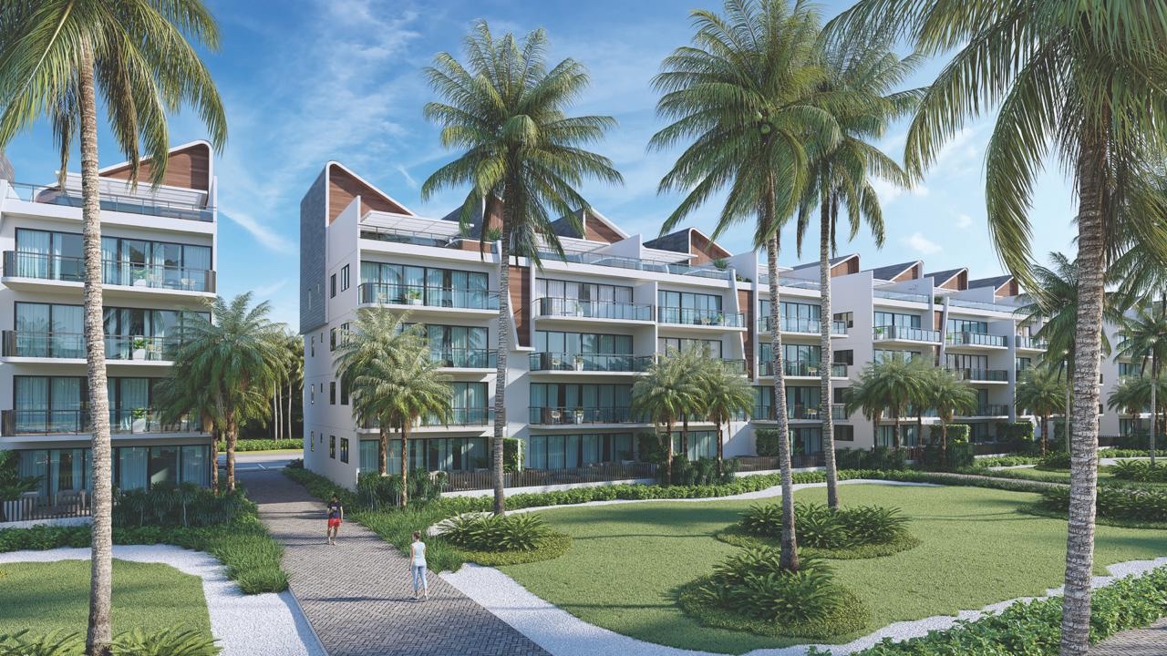 Apartamentos de lujo en Punta Cana con Playa privada