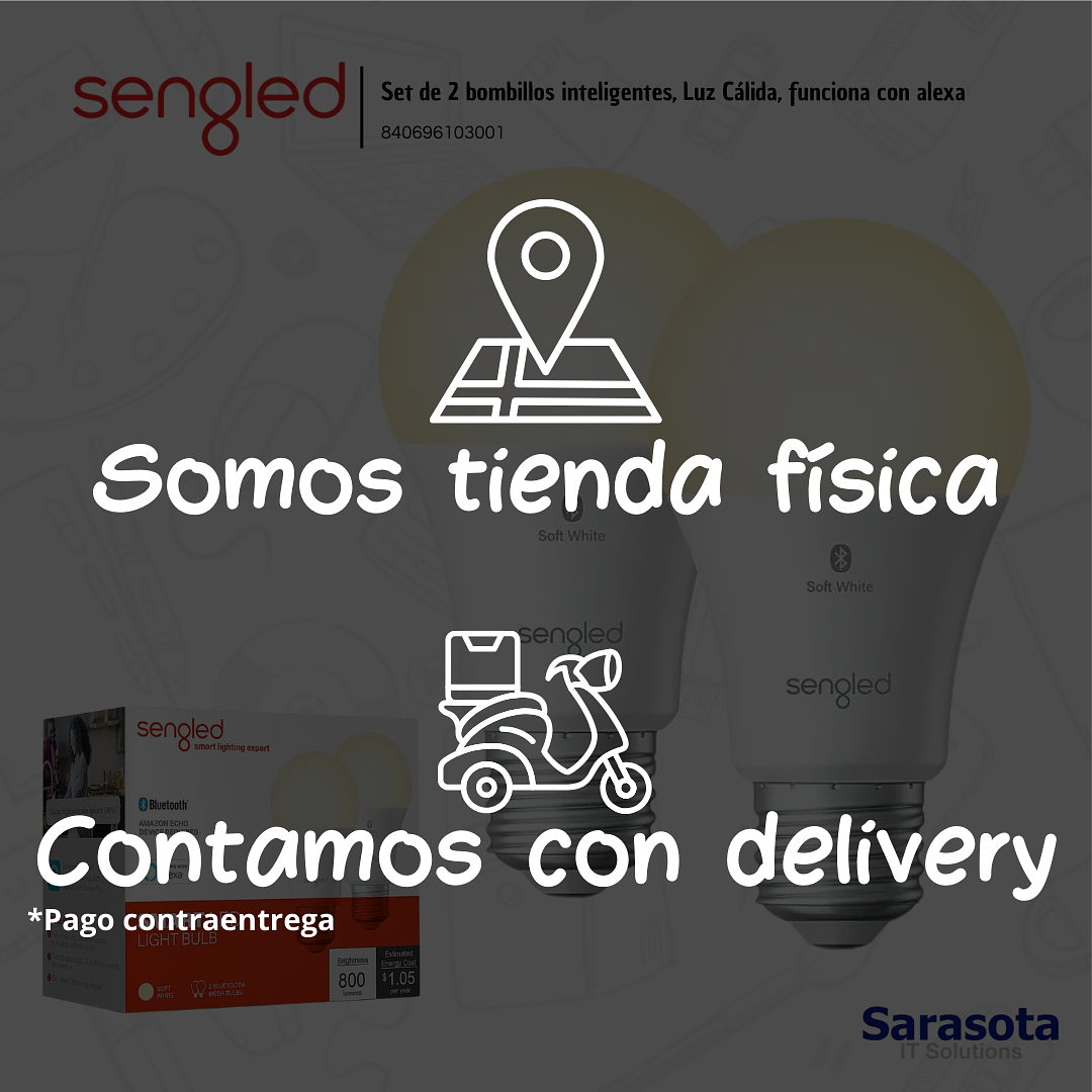 accesorios para electronica - Sengled Set de 2 bombillos inteligentes 1