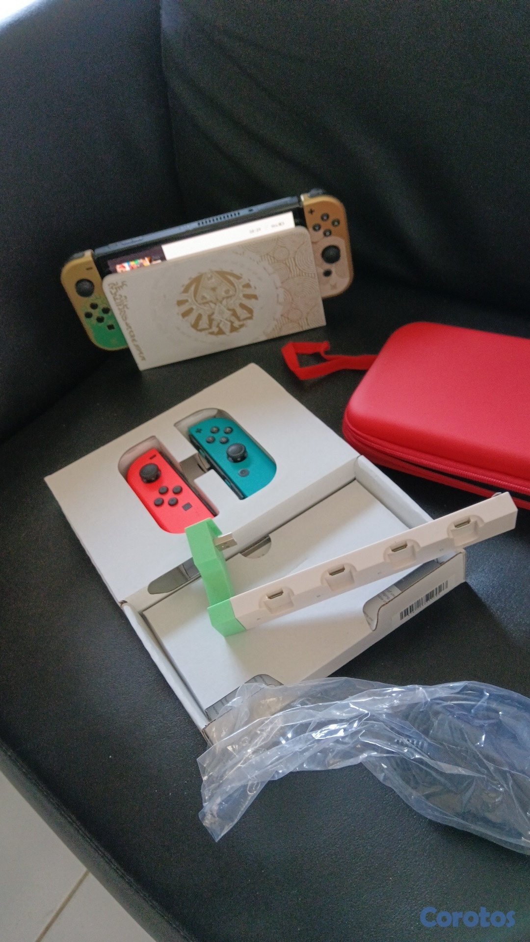 consolas y videojuegos - 
Nintendo switch oled edición zelda  4