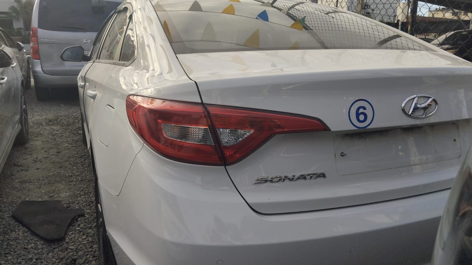 carros - HYUNDAI SONATA NEW RISE 2019 BLANCO 5